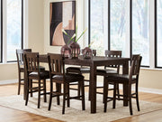 Haddigan Dining Set (Up to 8 Barstools)