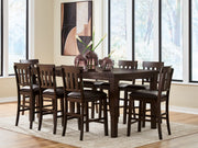Haddigan Dining Set (Up to 8 Barstools)