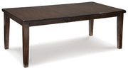 Haddigan RECT Dining Room Extension Table