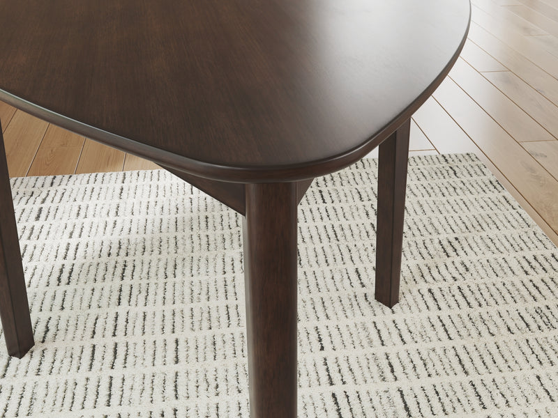 Mesa de comedor triangular Dantenton