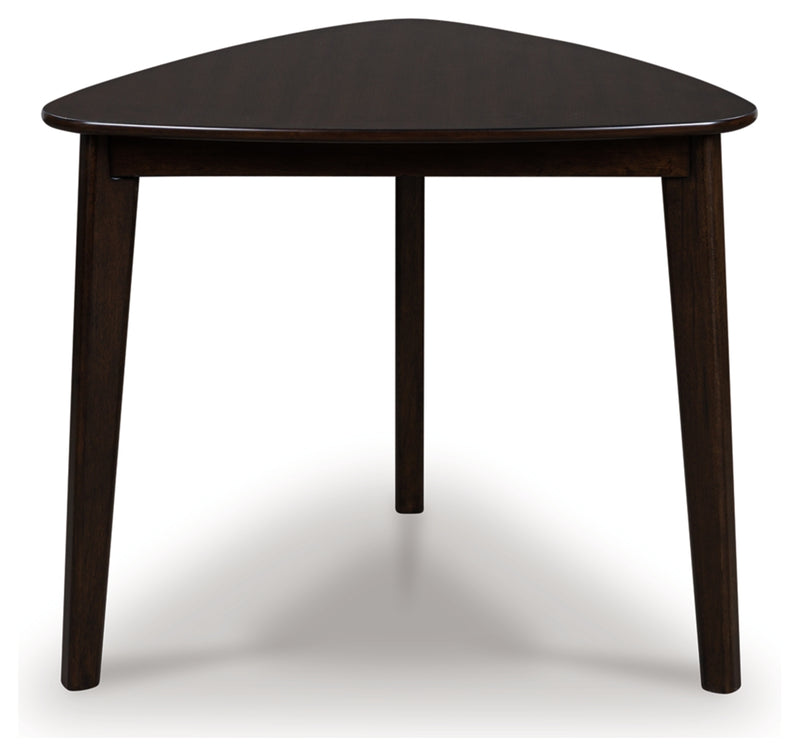 Mesa de comedor triangular Dantenton