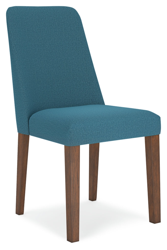 Silla lateral tapizada de comedor Lyncott