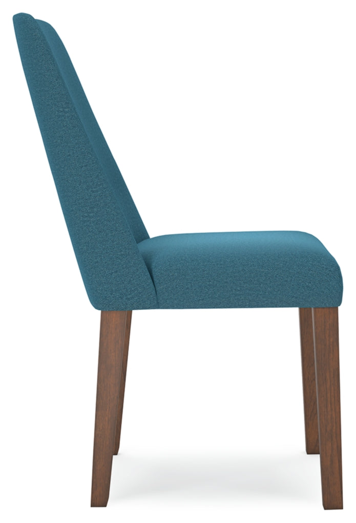 Silla lateral tapizada de comedor Lyncott