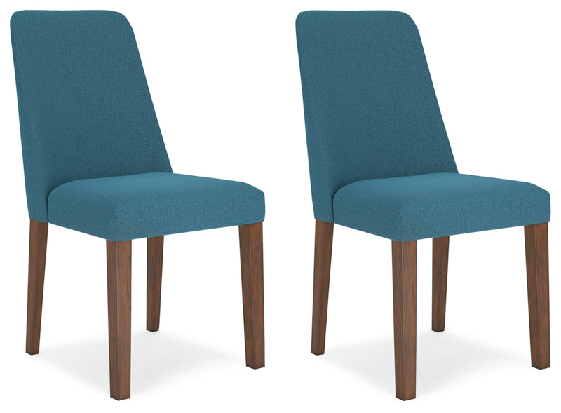 Silla lateral tapizada de comedor Lyncott
