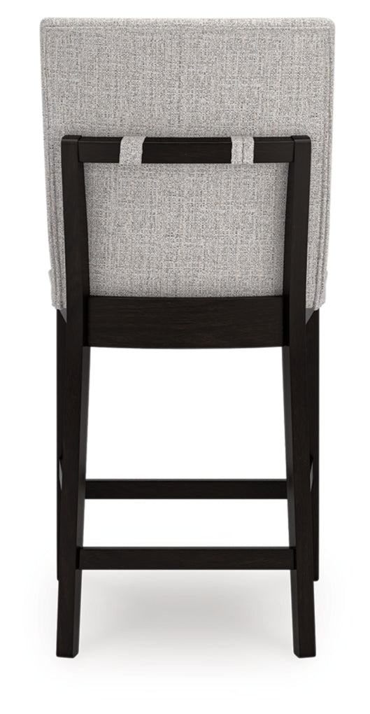 Taburete de bar tapizado Neymorton