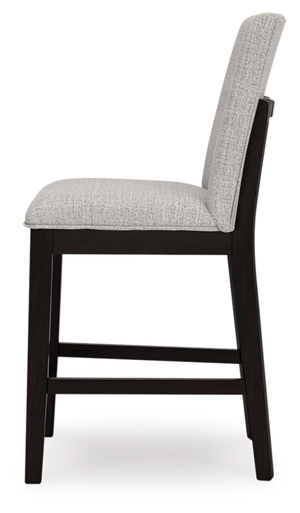 Taburete de bar tapizado Neymorton