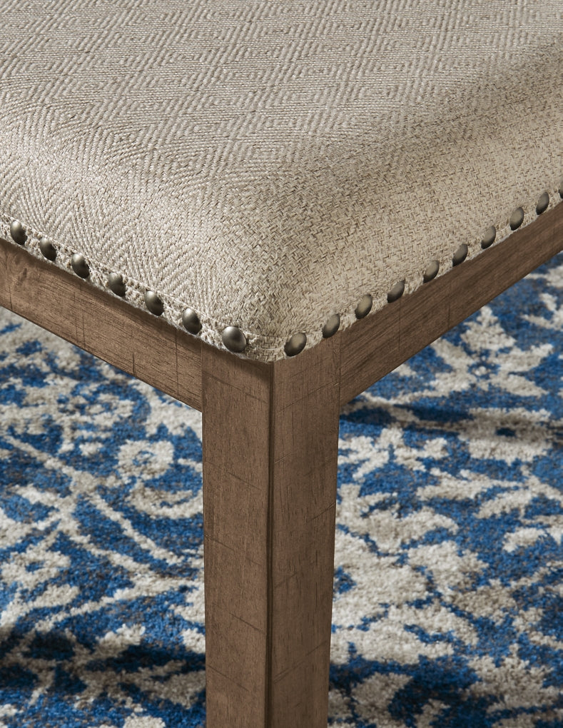 Silla Lateral Tapizada de Comedor Moriville