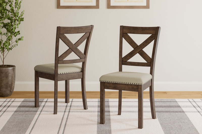 Silla Lateral Tapizada de Comedor Moriville