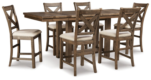 Moriville Dining Set (Up to 6 Barstools)