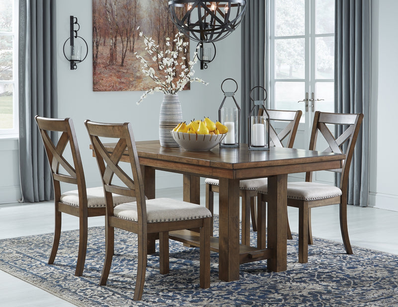 Silla Lateral Tapizada de Comedor Moriville