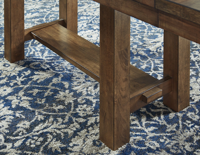 Mesa de comedor extensible rectangular Moriville