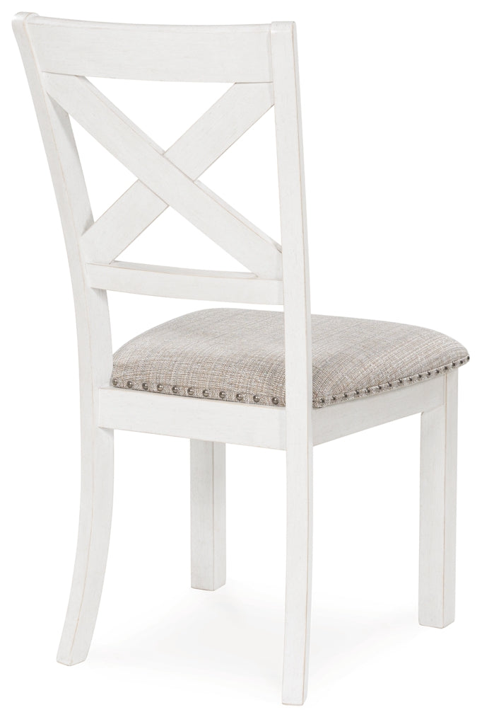 Silla lateral tapizada para comedor Robbinsdale