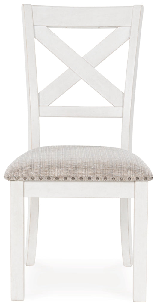 Silla lateral tapizada para comedor Robbinsdale