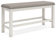Robbinsdale DBL Counter Upholstered Bench