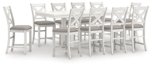 Robbinsdale Dining Set (Up to 10 Barstools)