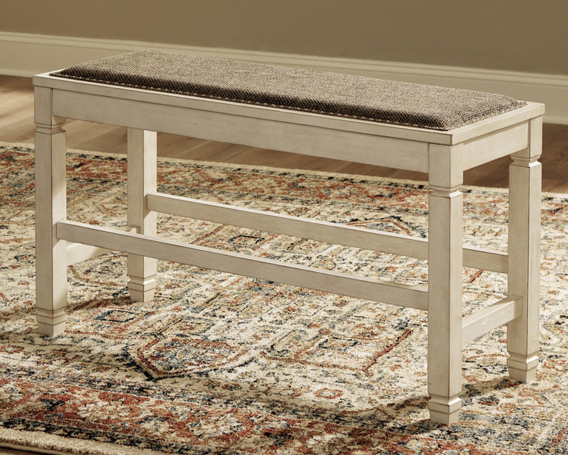 Bolanburg DBL Counter Upholstered Bench