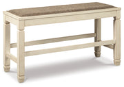 Bolanburg DBL Counter Upholstered Bench