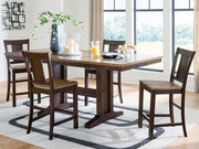 Rylandeen Counter Height Dining Set (Up to 8 Barstools)