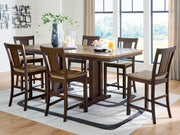 Rylandeen Counter Height Dining Set (Up to 8 Barstools)