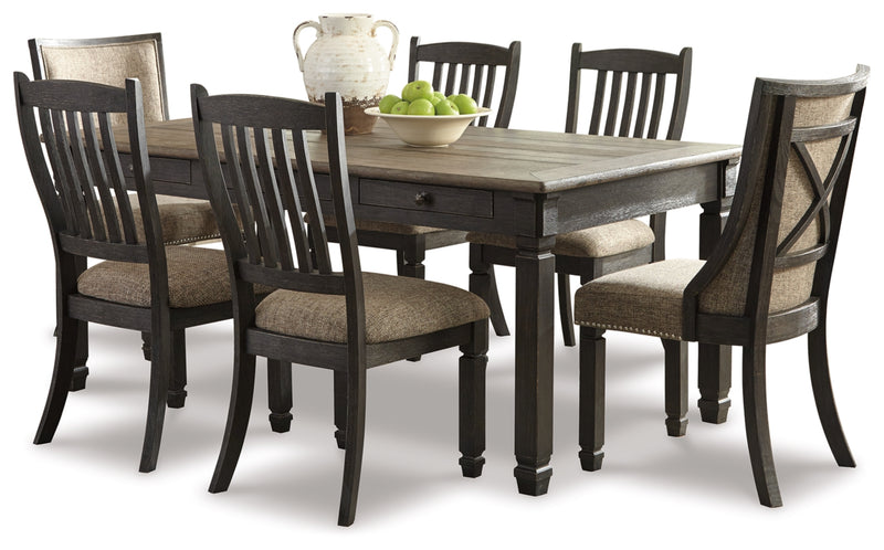 Tyler Creek Dining Set (Up to 6 Barstools)