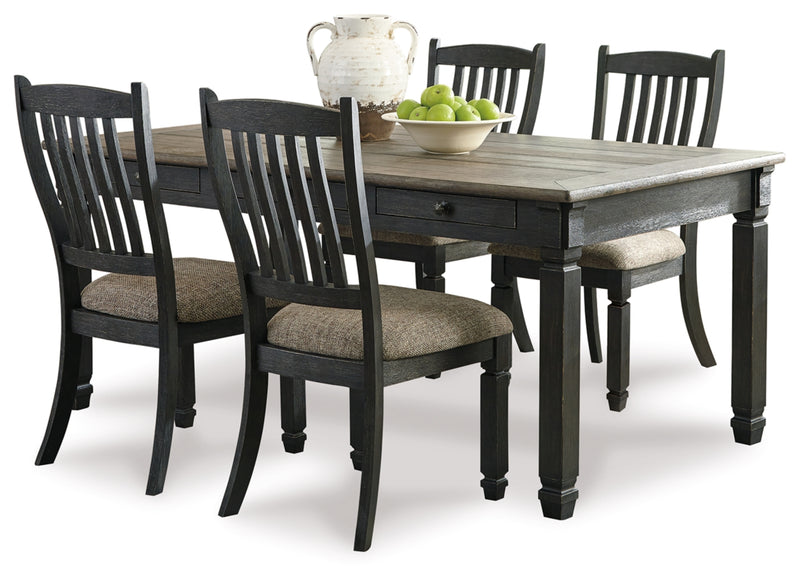 Tyler Creek Dining Set (Up to 6 Barstools)