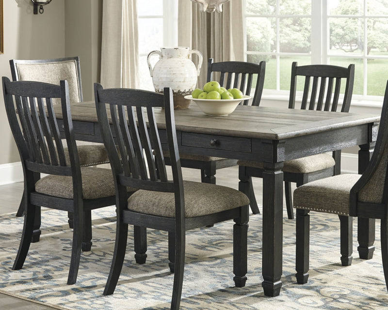 Tyler Creek Dining Set (Up to 6 Barstools)