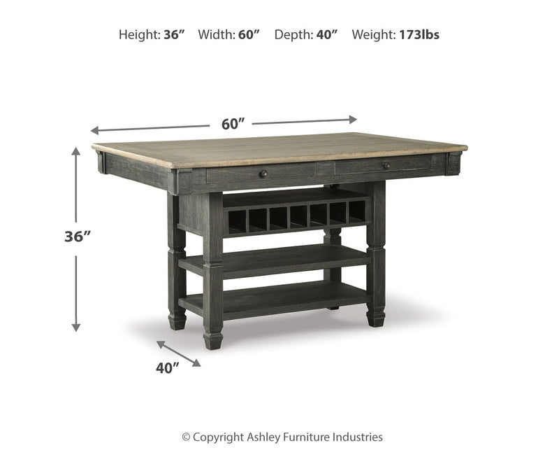 Tyler Creek RECT Dining Room Counter Table