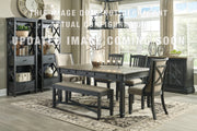 Tyler Creek Dining Set (Up to 6 Barstools)