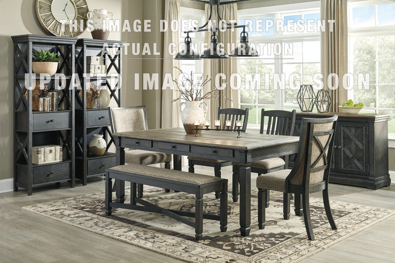 Tyler Creek Dining Set (Up to 6 Barstools)
