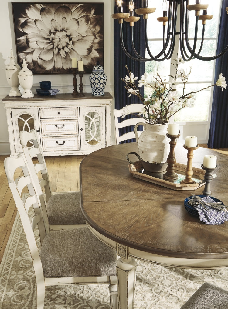 Realyn Oval Dining Room Extension Table