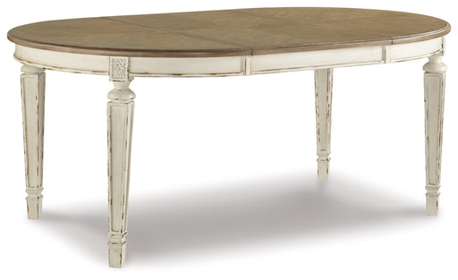 Realyn Oval Dining Room Extension Table