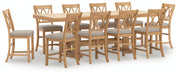 Havonplane Counter Height Dining Set (Up to 10 Barstools)