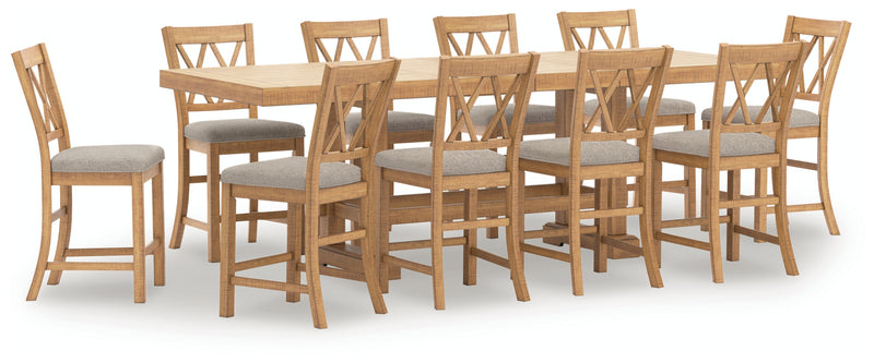 Havonplane Counter Height Dining Set (Up to 10 Barstools)