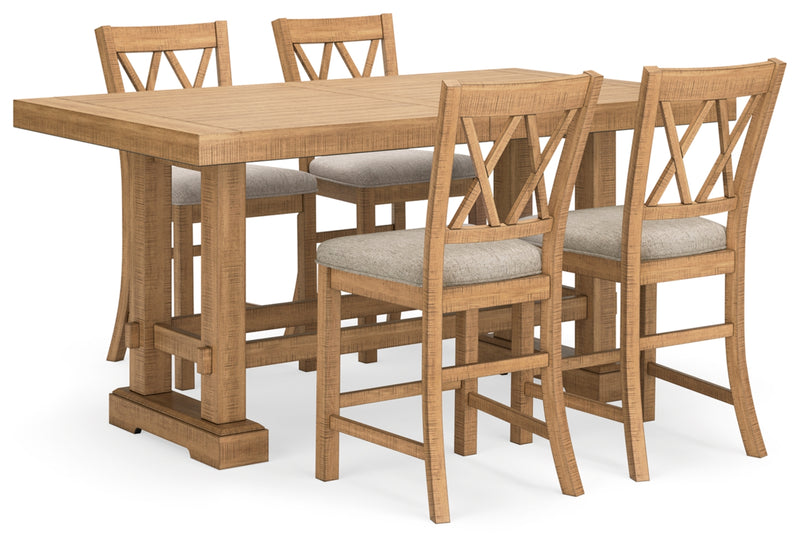 Juego de comedor Havonplane a la altura de la encimera (hasta 10 taburetes de bar)