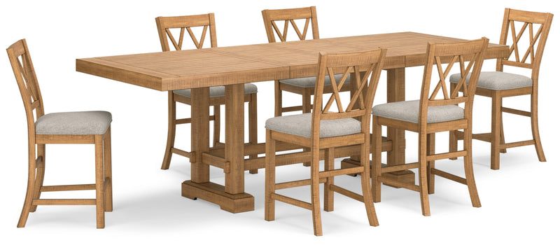 Juego de comedor Havonplane a la altura de la encimera (hasta 10 taburetes de bar)