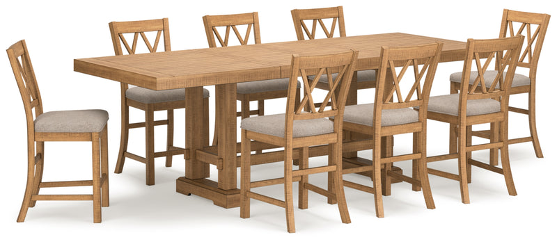 Juego de comedor Havonplane a la altura de la encimera (hasta 10 taburetes de bar)