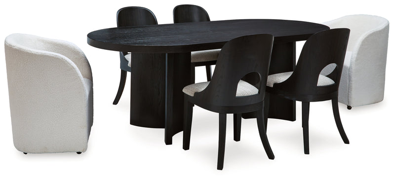 Rowanbeck Dining Set (Up to 6 Chairs)