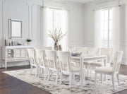 Chalanna Dining Set (Up to 10 Chairs)