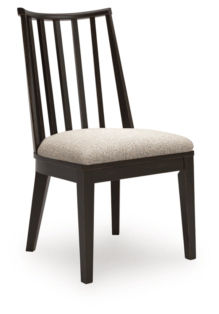 Silla tapizada de comedor Galliden