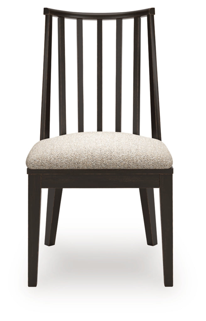Silla tapizada de comedor Galliden