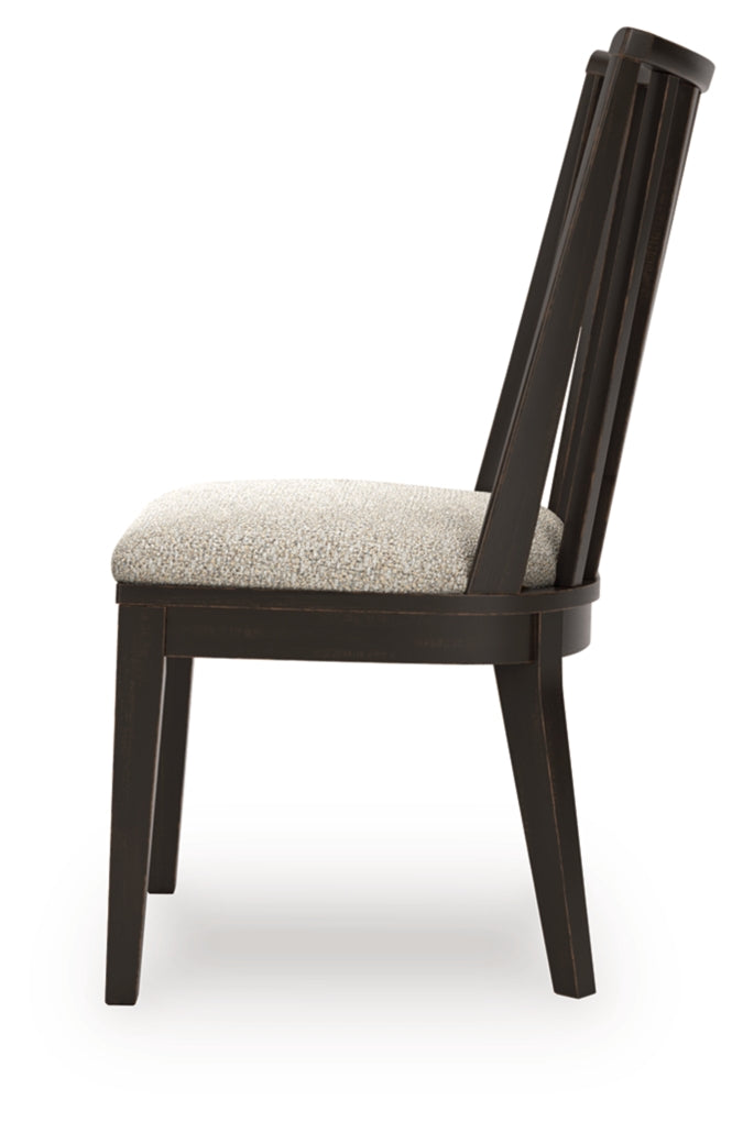 Silla tapizada de comedor Galliden