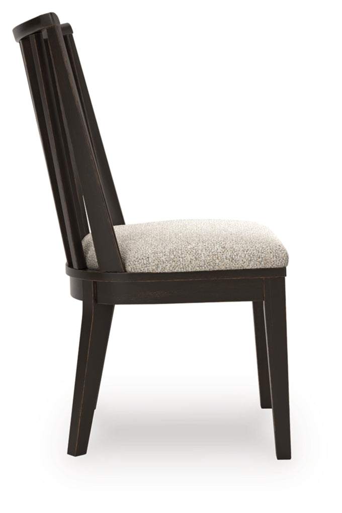 Silla tapizada de comedor Galliden