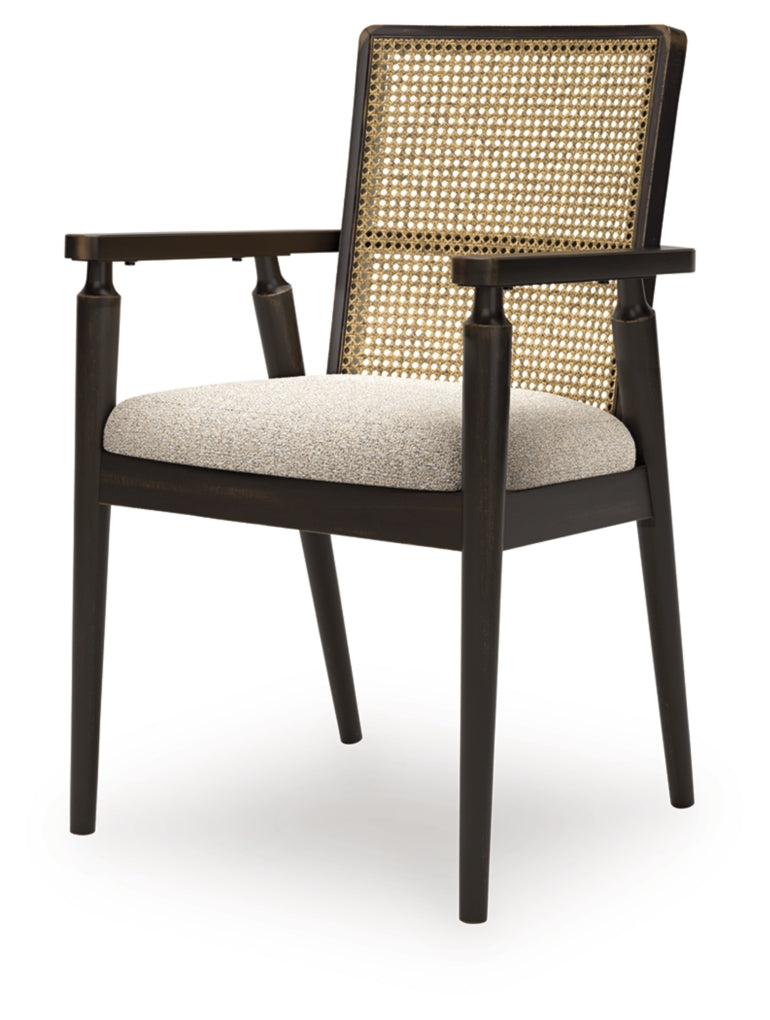 Silla tapizada de comedor Galliden