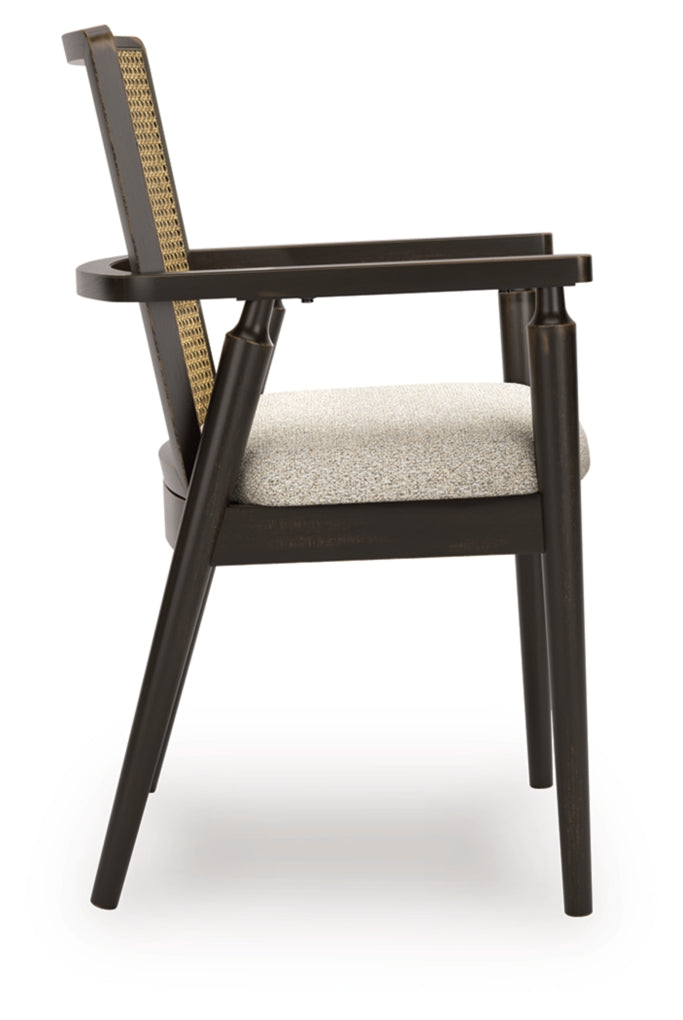 Silla tapizada de comedor Galliden