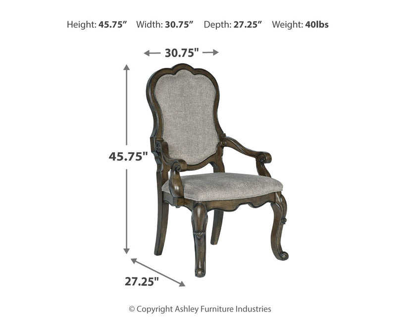 Silla tapizada Maylee Dining