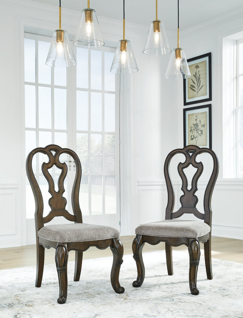 Silla tapizada Maylee Dining