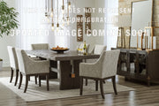 Burkhaus Dining Set (Up to 8 Chairs)