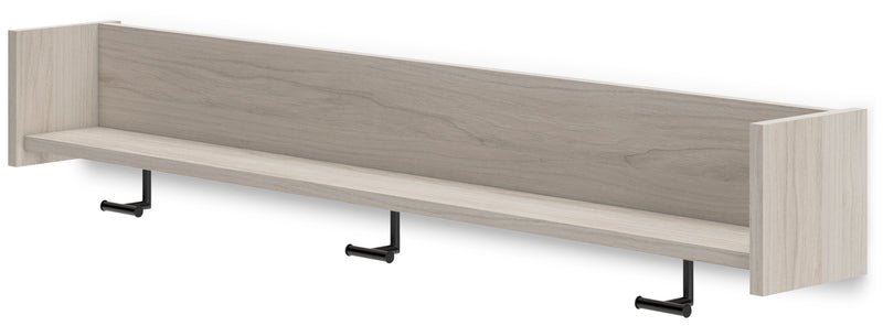 Perchero de pared Socalle con estante