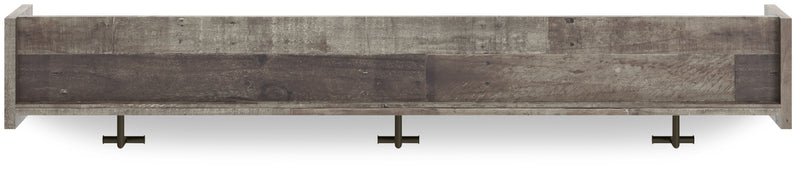 Colgador de pared Neilsville con estante