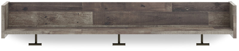 Colgador de pared Neilsville con estante